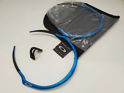 NEW 100% VINTAGE OAKLEY M FRAME PRO FMJ ELECTRIC BLUE W SILVER ICON - FRAME ONLY • $250