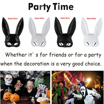 UK-Bondage Bunny Mask Sexy Masquerade Ball Party Rabbit Fetish Kinky Halloween • £7.49