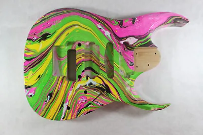 Swirled HSH Trem RGD Guitar Body Fits Ibanez (tm) 7 String RG And UV Necks J1275 • $389.99