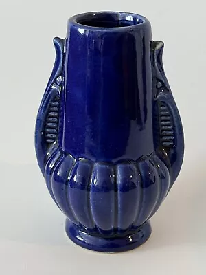McCoy Bud Vase Deco Cobalt Blue • $7.99