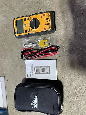 Ideal 600v Auto Ranging Multimeter W/ NCVT And Temperature 61-337 Brand New • $39