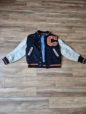 VTG Whiting Los Angeles Wool Leather Varsity Letterman Football Jacket Size 40 S • $65