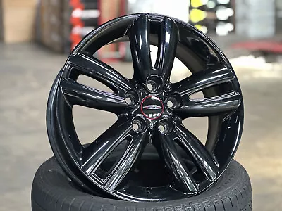 Genuine Used 17x7J MINI Cooper S Clubman JCW F56 BLACK (4 Wheel) F54 F55 5x112 • $1370