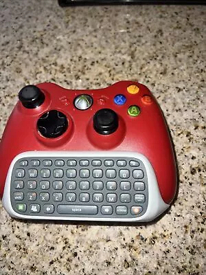 Microsoft Xbox 360 Red Remote Controller - UNTESTED With Keypad • $20