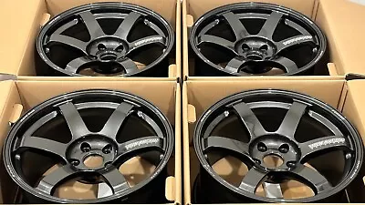 Volk TE37 Saga S-Plus 18x9.5 +22 5x114.3 Diamond Dark Gunmetal (SET) • $3226.60