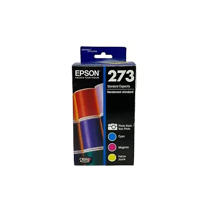 EPSON 273 Standard Capacity Ink 4 Pack Cyan Magenta Yellow Black • $20.20