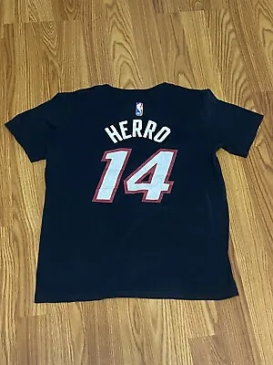 NIKE Tee Miami Heat Tyler Herro #14 NBA Basketball T-Shirt Youth M • $7.99