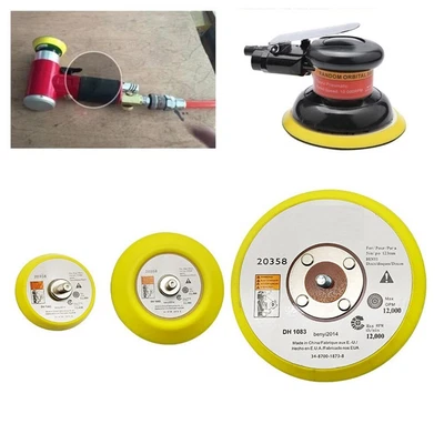 2/3/5 Inch Polishing Sanding-Disc Backing Pad Hook And Loop For Pneumatic Sander • $10.84