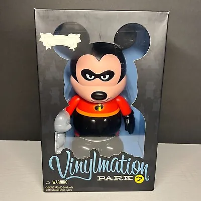 Disney Vinylmation Mr. Incredible Mickey 9  Vinyl Figure + 3  Limited 500 NIB  • $100