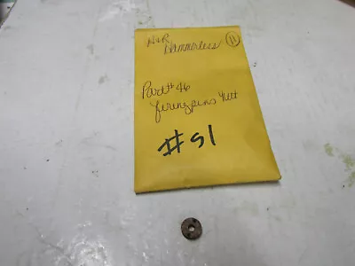 [51]  H&R Hammerless Firing Pin Nut Part 46 No International Shipping • $7