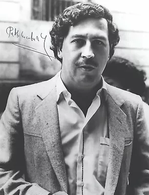 Pablo Escobar 8.5x11 Wanted Poster Signed Photo Se Busca Drug Cartel Reprint • $9.95