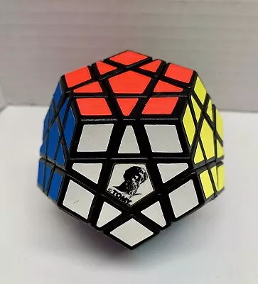 Vtg TOMY Megaminx 12 Sided Twist Puzzle Solved Rubik's Cube Game 80’s 90’s Toy • $18.95