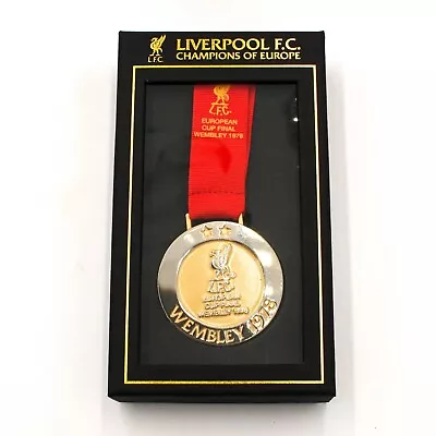 £13.50 • Buy Official Liverpool FC European Cup Medals - 6 To Collect LFC Gift