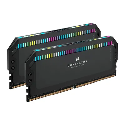 Corsair Dominator Platinum Black 64GB (2x32GB) DDR5 5200MHz Ram Memory Kit • £235.66