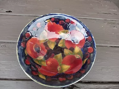 £165 • Buy Moorcroft  Pottery .  Pomegranate Pattern Shallow Bowl