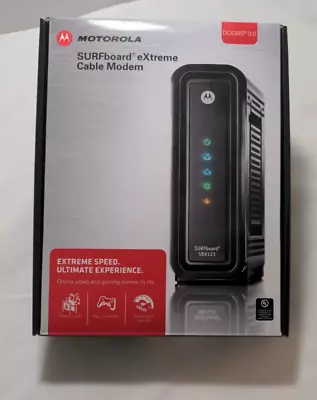 Motorola Cable Modem Surfboard Extreme SB6121 DOCSIS 3.0 Open Box • $14.44