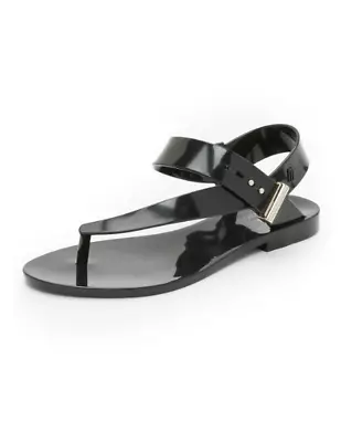 Melissa + Jason Wu Charlotte Womens Black Sandals Sz 6 N3669* • $67.20