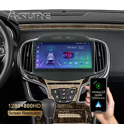 32G Android 13 Car Stereo Radio Carplay For Buick Lacrosse 2014-2016 W/ Bose AMP • $267.74