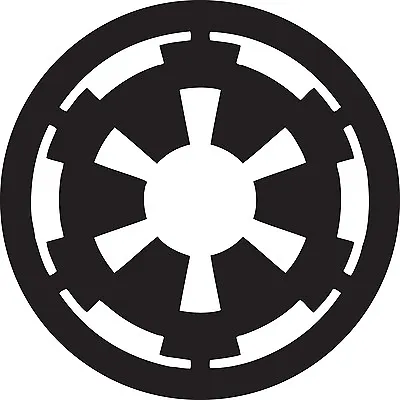 £0.99 • Buy Wall Window Vehicle Star Wars Galactic Empire Logo Decal Vinyl Sticker Display 