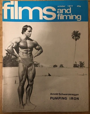 £12.99 • Buy Arnold Schwarzenegger, Pumping Iron Cover, Film And Filming Magazine. Oct 1977
