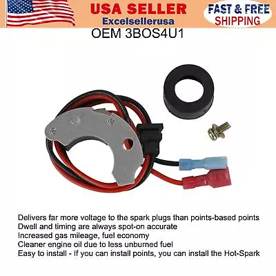 $38.89 • Buy Electronic Ignition Conversion Kit For Bosch 009 050 Distributors 3BOS4U1 VW UE