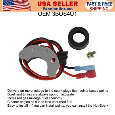 $38.89 • Buy Electronic Ignition Conversion Kit For Bosch 009 050 Distributors 3BOS4U1 VW UE