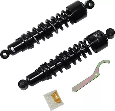 Progressive 412 Series Heavy Duty Shock 14  Black 412-4086B Harley Davidson Dyna • $299.95