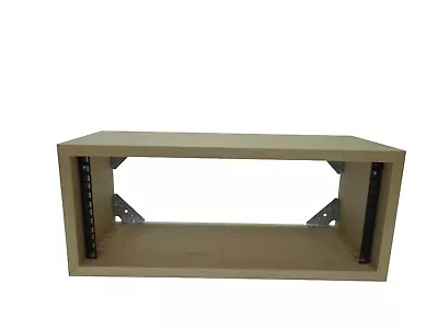£65 • Buy 19  4U HOME/STUDIO WALL RACK 190mm Deep, Ash **NEW**
