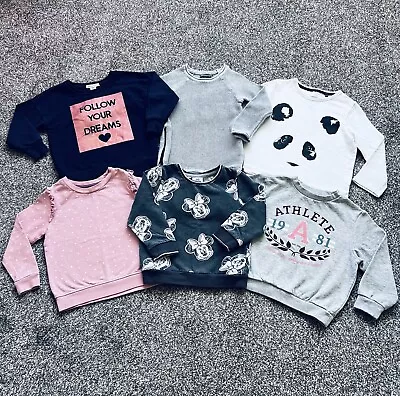 Girls Jumper Bundle 3-4 Years NEXT H&M GEORGE PRIMARK LILY&DAN • £6