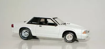 1992 Ford Mustang 5.0 Pearl White Midnight Drag Diecast Fox Body 1/64 Greenlight • $24.99