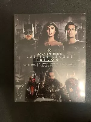 Man Of Steel Batman V Superman Justice League Trilogy 4K Blu Ray Set • $30