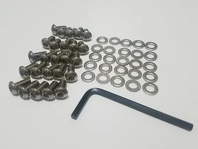 $12.99 • Buy 25 Stainless Button Head VW Bug Or Beetle Tins Engine Sheet Metal Bolts 49-78