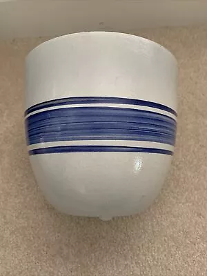 Vintage Haeger Pottery Striped Blue 6” Tall #7652 USA • $5.99