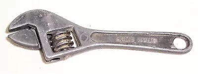 Vintage Miniature Adjustable Wrench 2 3/4  Toy Tool Made In Hong Kong  L@@K! • $3.95