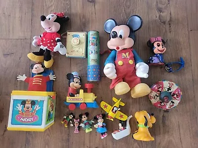 Vintage 80s Mickey Mouse Toys And Other Vintage Toys • $20