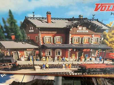 Vollmer Ho #3505 2 Story Train Depot  New Old Stock Original Box. • $60