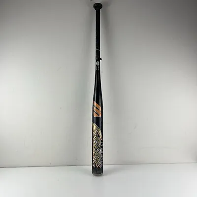 Mizuno Crush G3 Tech Fire Softball Bat 2 1/4” Dia. 34” 28oz. Black Orange 340119 • $39.99