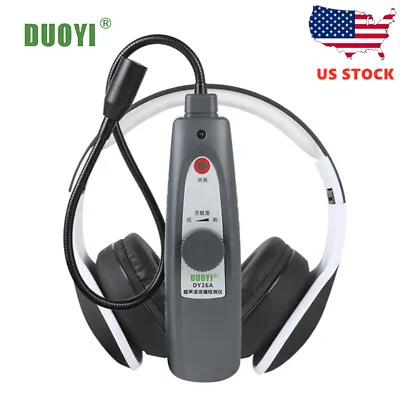 $26.99 • Buy DY26A Ultrasonic Leak Detector Gas Water Leak Pressure Vacuum Stethoscope H2F3