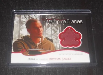 The Vampire Diaries Season 2 Wardrobe Card #M24 BRYTON JAMES As LUKA  • $29.99