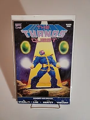 The Thanos Quest #1 (Marvel 1990) Rare Near-Mint Newsstand Ed. - Jim Starlin  • $35