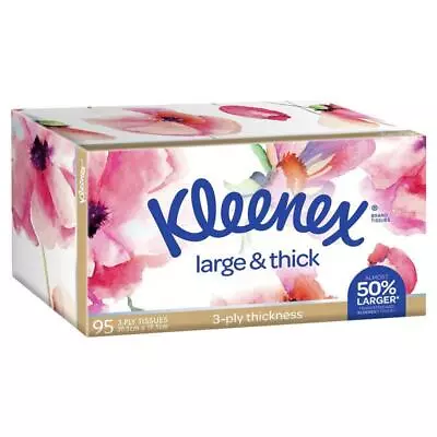 Kleenex Facial Tissues 95 Large And Thick • $3.49