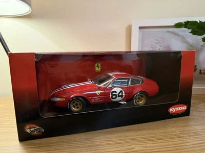 Kyosho 1/18 Ferrari 365 GTB4 - 24h Daytona 1977 #64 - Newman Minter Forbes