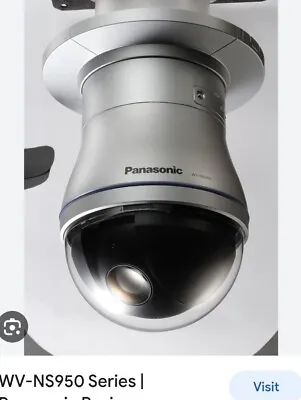 Panasonic WV-NS950 Network PTZ Dome Security Camera Day Night SDIII USED RARE • £99