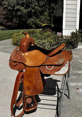 Used Circle Y Western Pleasure Show Saddle • $1050