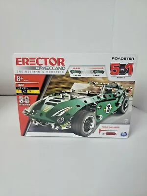 Erector By Meccano Roadster Level 2 Novice *STEAM Curriculum* W/Pull Back Motor • $47.83