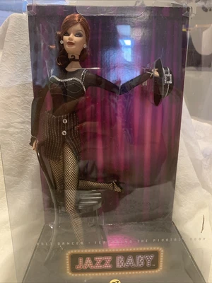 $179.99 • Buy Jazz Baby Cabaret Dancer Gold Label Barbie NIB L6250 Redhead Pivotal Body ￼