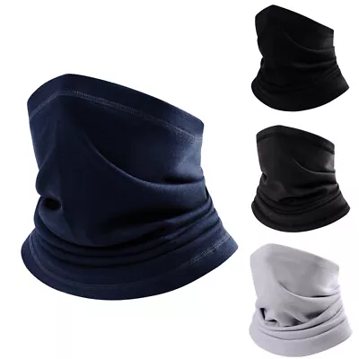 Winter Fleece Neck Warmer Neck Gaiter Windproof Ski Face Mask Scarf Balaclava US • $4.99