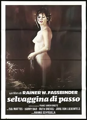 Game Of Step Manifesto Rainer Werner Fassbinder 1972 Jail Bait Poster 2f • $70