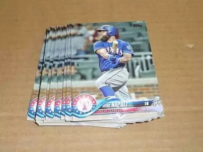 2018 Topps MIKE NAPOLI BASE LOT OF 40 CARDS RANGERS #512 • $3.10