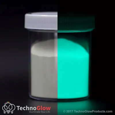 $16 • Buy Aqua Glow In The Dark Pigment Powder